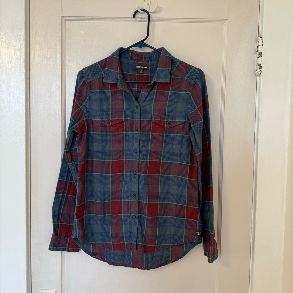 Toad & Co Women’s Re-Form Flannel Button Down